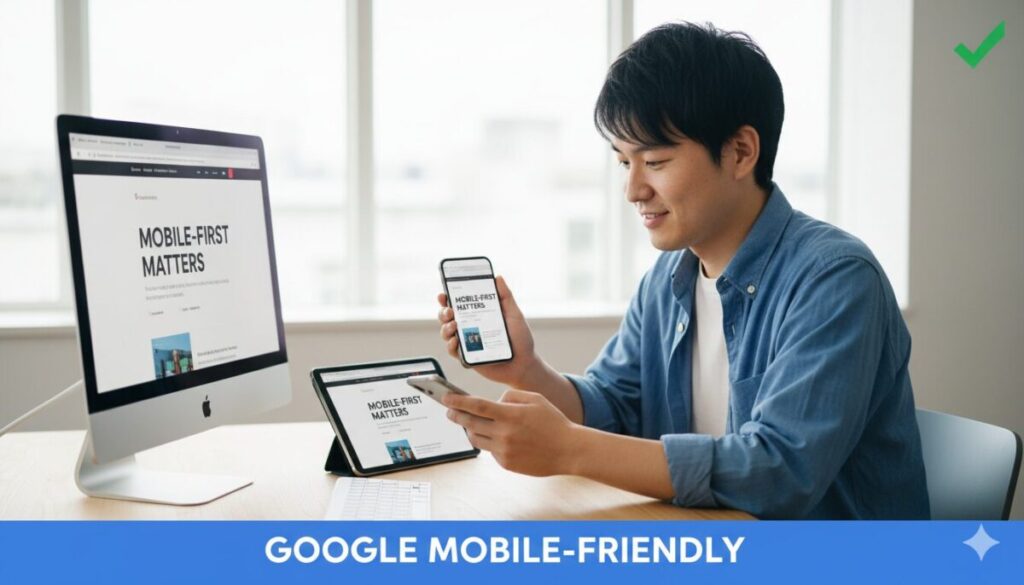 知らないと損！モバイルフレンドリー未対応で起こる5大リスク