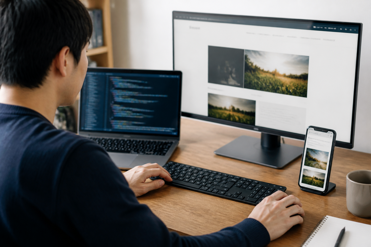 WordPress Studioでローカルコードとサイト表示を同時に確認する開発環境